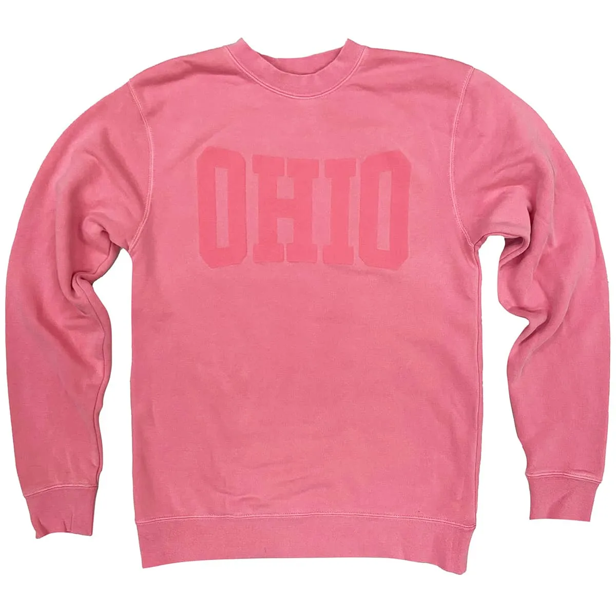 Ohio Pink Pigment Dyed Sweatshirt