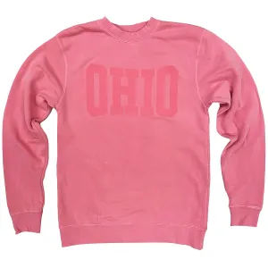 Ohio Pink Pigment Dyed Sweatshirt
