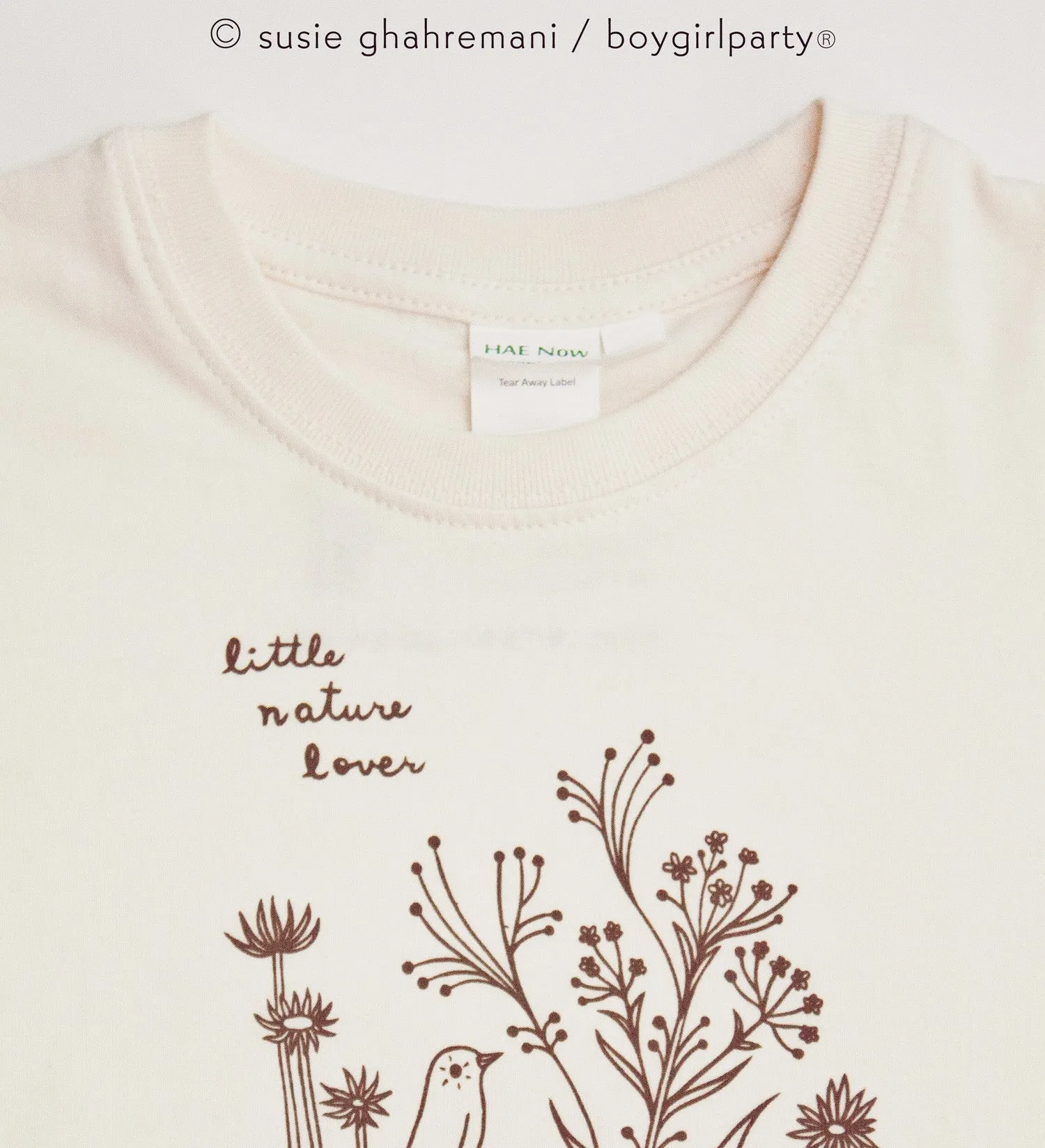 Organic Toddler T-shirt by Susie Ghahremani / boygirlparty.com