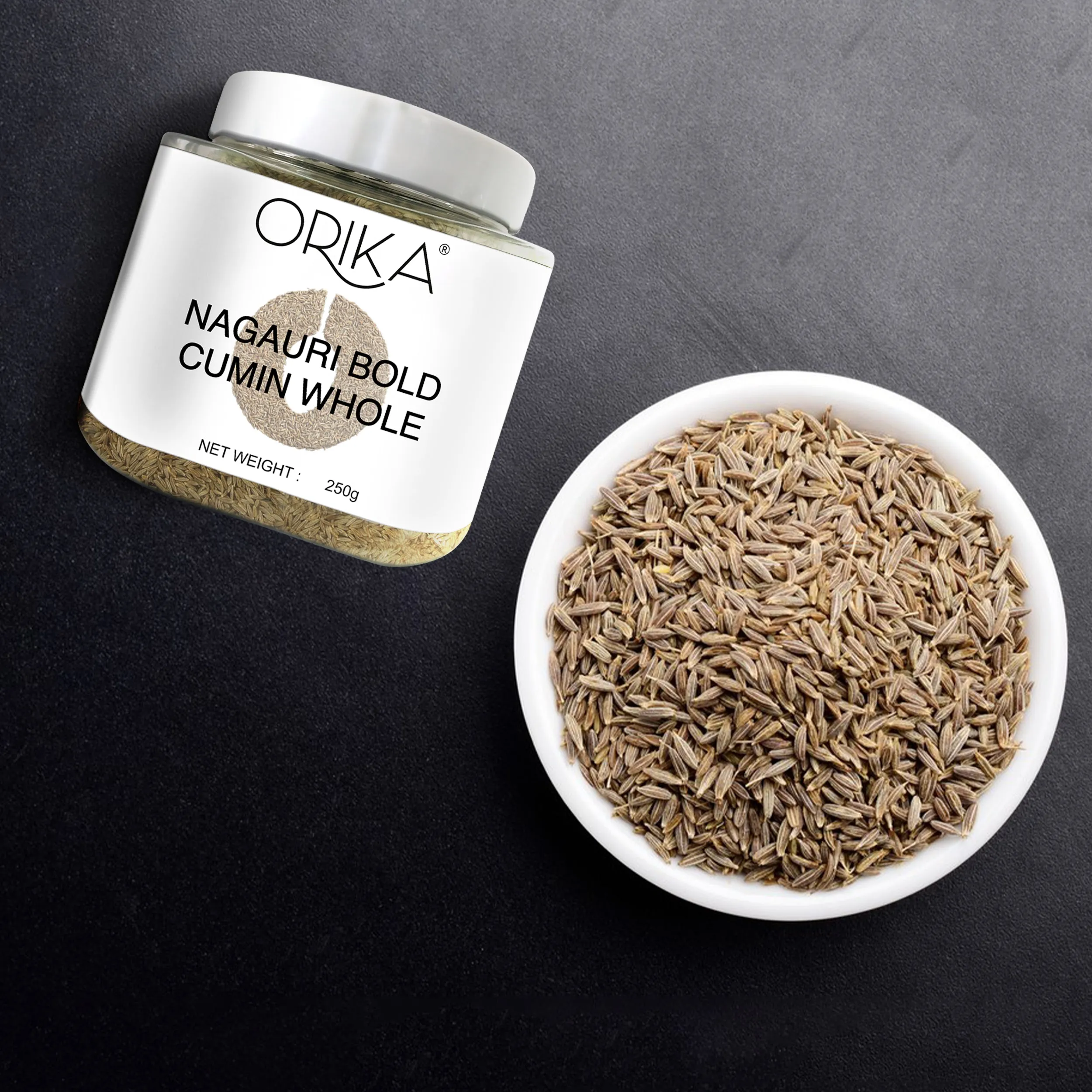 Orika Nagauri Bold Cumin Whole, 250gm