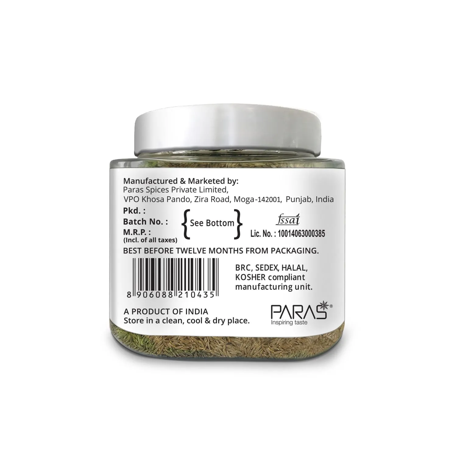 Orika Nagauri Bold Cumin Whole, 250gm