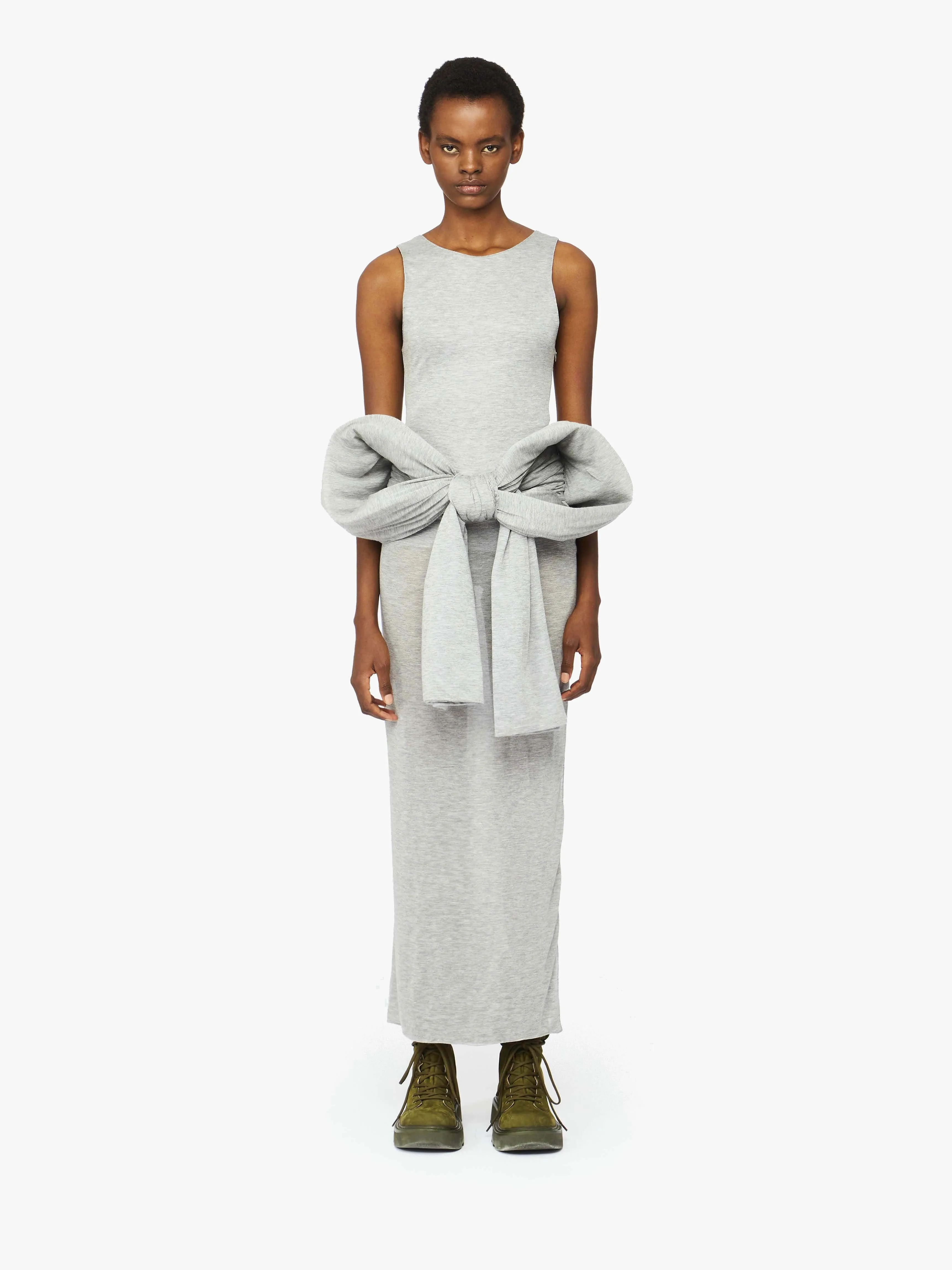 OVERSIZED BOW DRESS