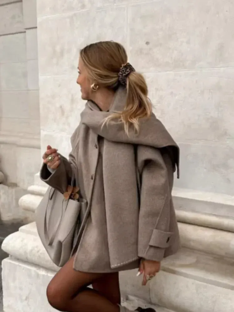 Oversized Wool Coat | Chic & Warm | Effortless Elegance