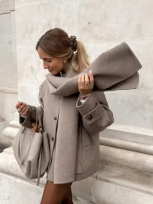 Oversized Wool Coat | Chic & Warm | Effortless Elegance