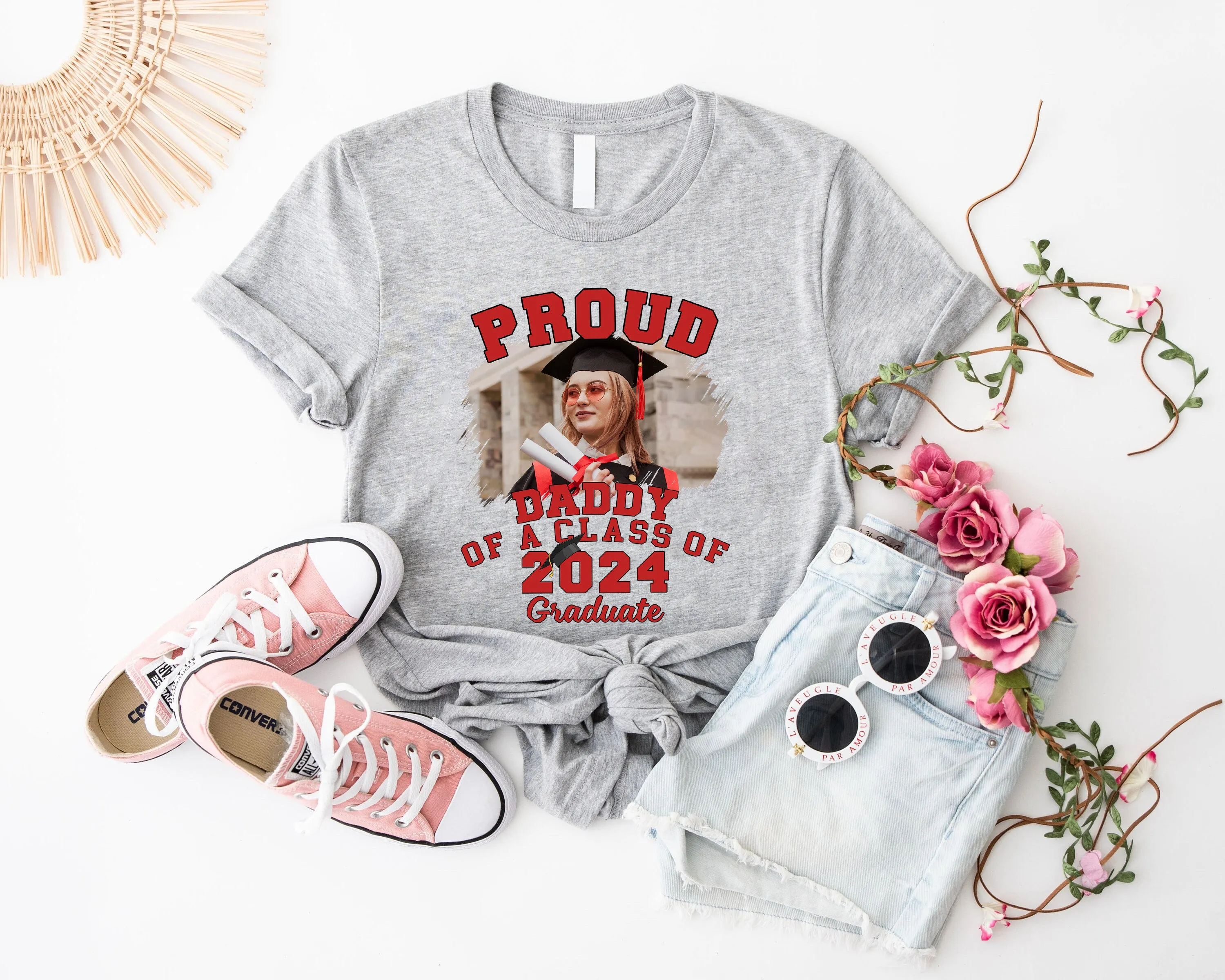 Photo graduation shirt, Family Graduation shirt 2024, High school graduation shirt, Trend graduation, photo graduation, for my family 2024