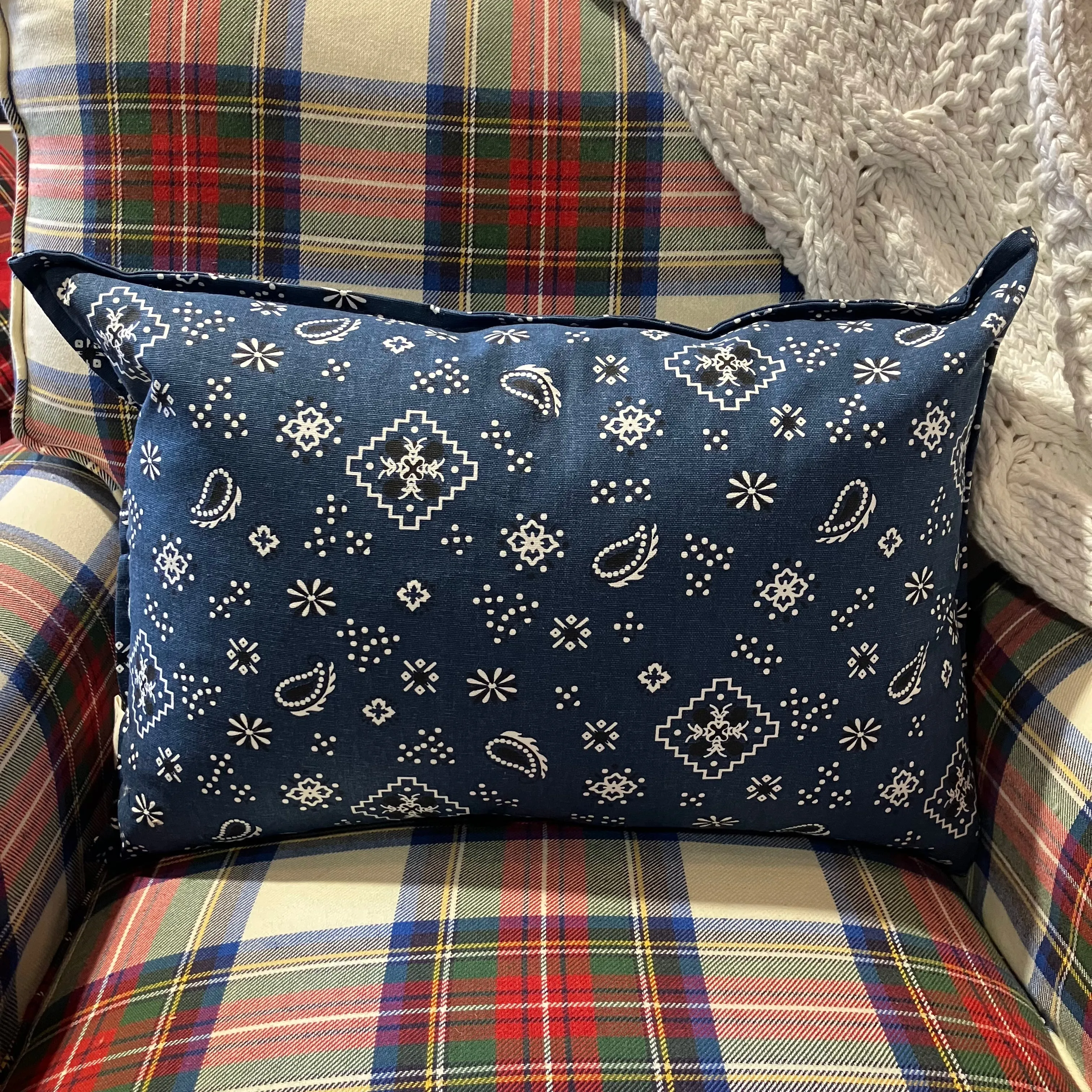 Pillow - Bandana Rama Navy