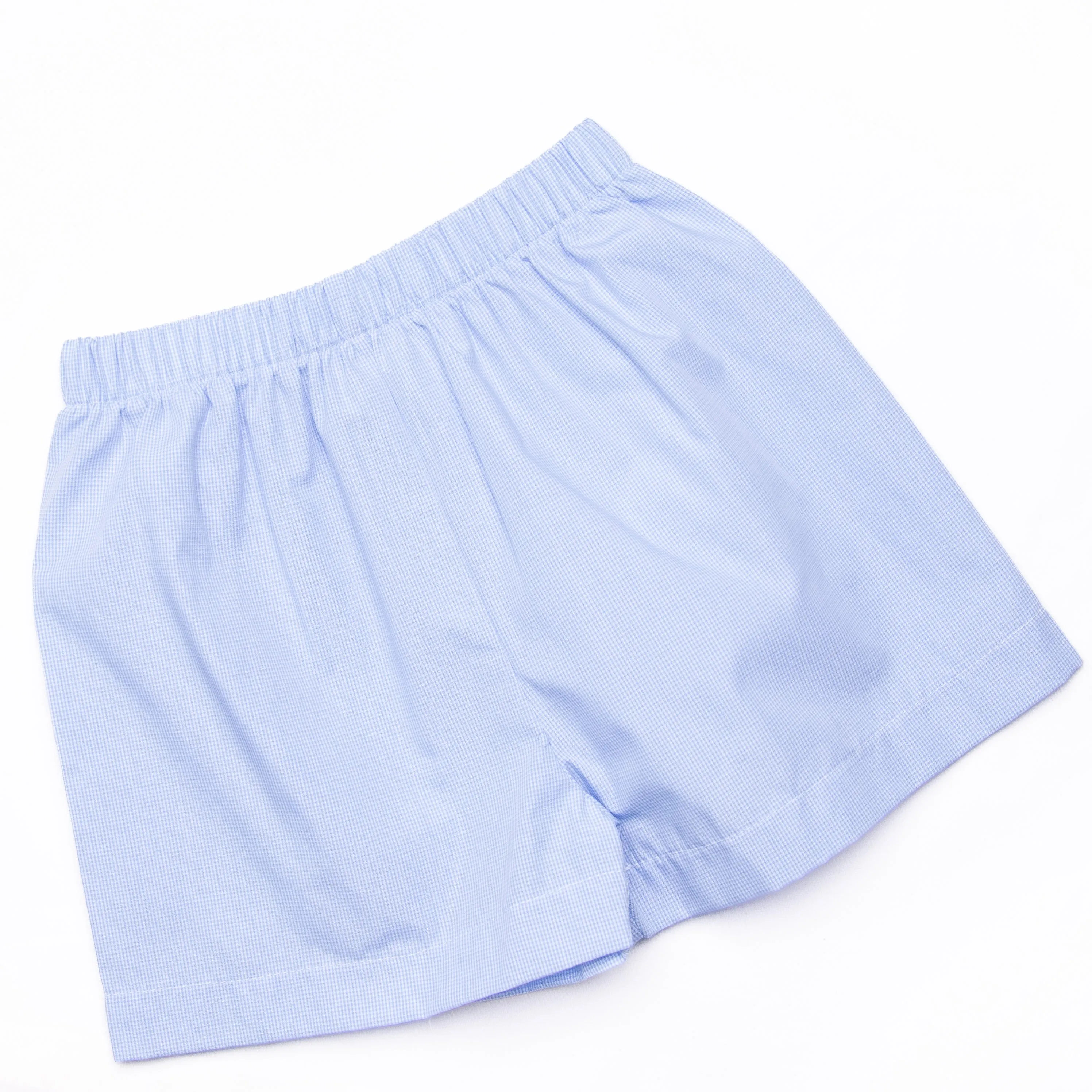 Playtime Pal Embroidered Short Set, Blue