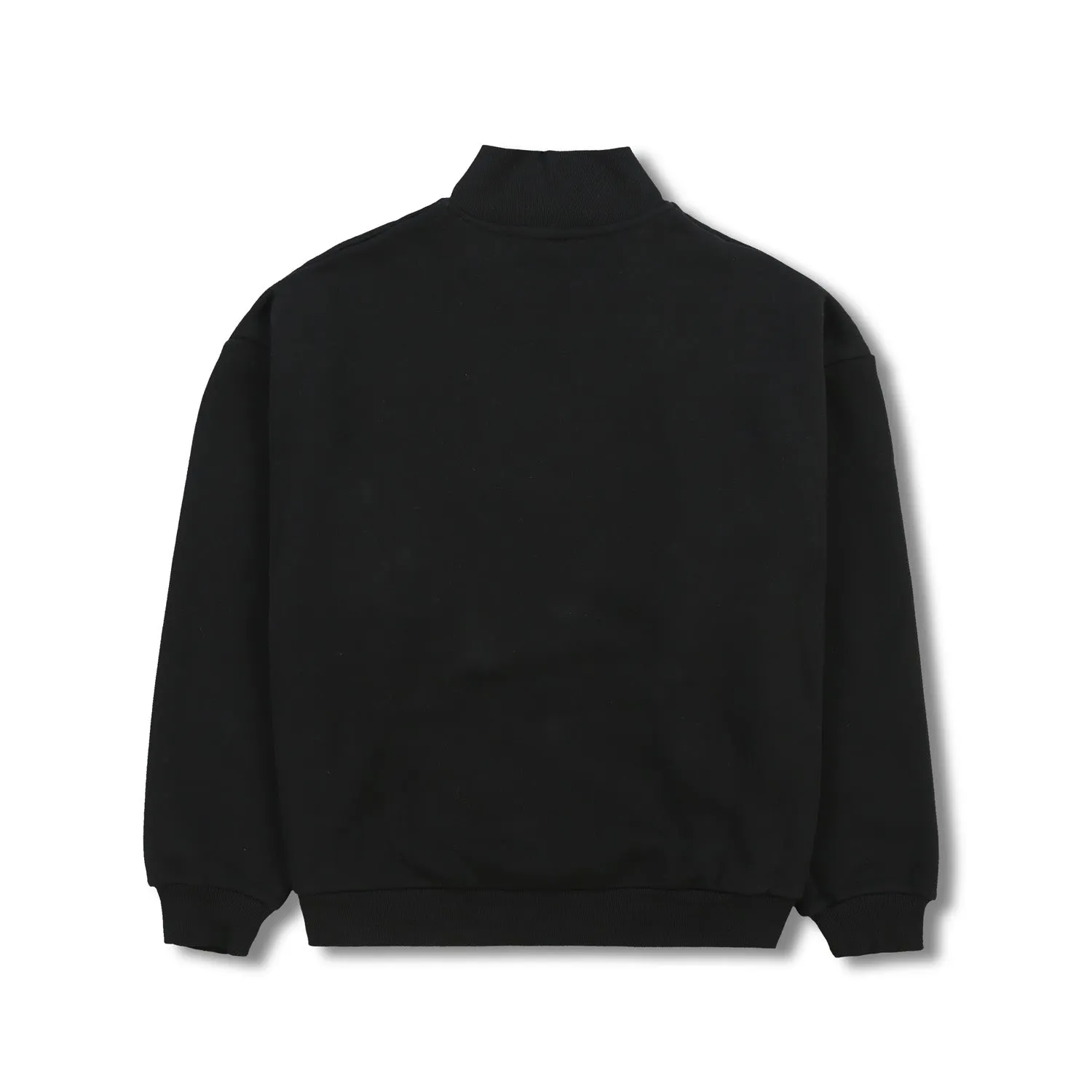 Pleasures Men Vincent Quarter Zip Black