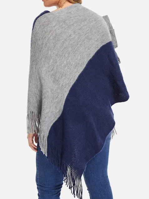 Plus Size Women's Sweater Shawl