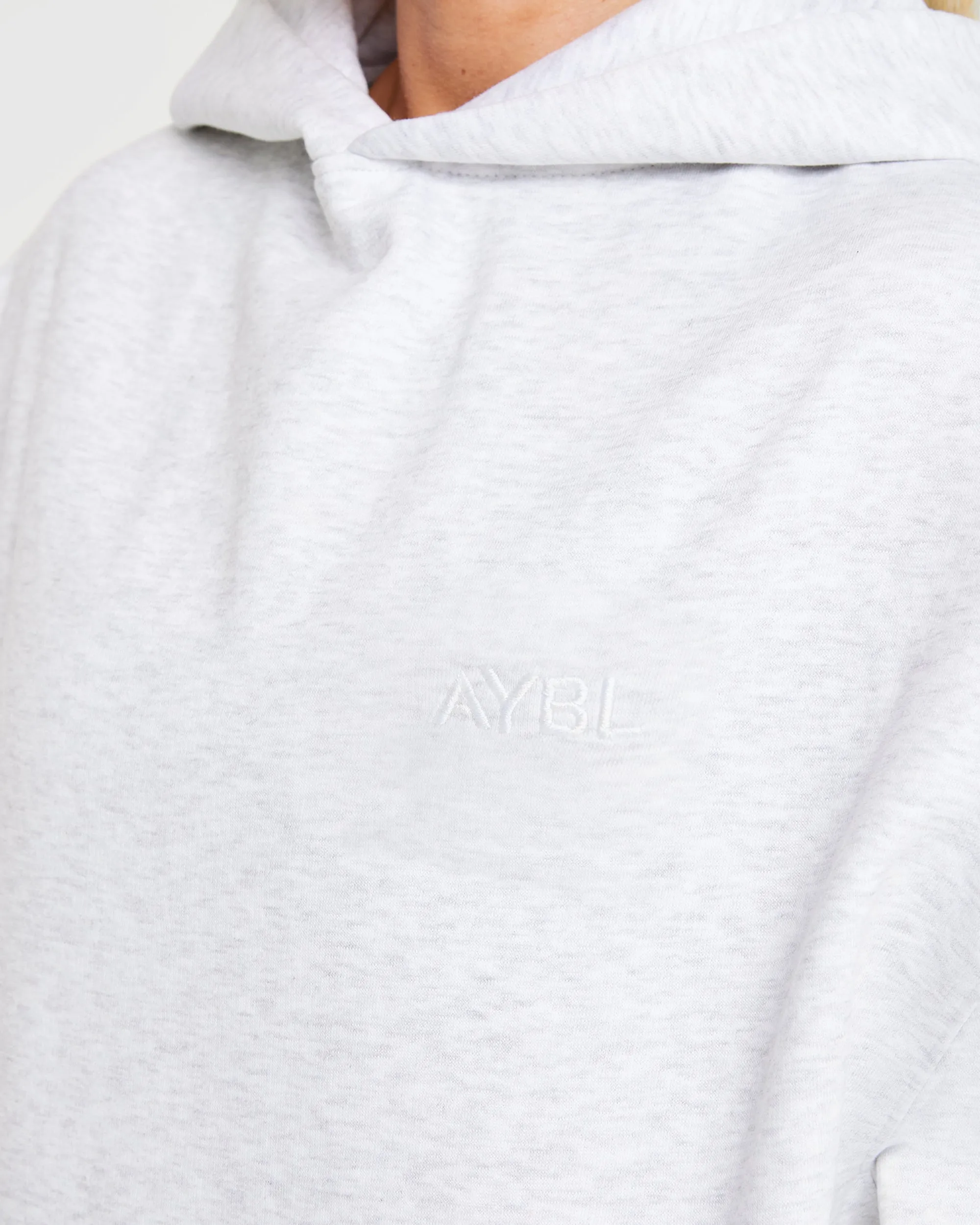 Premium Oversized Hoodie - Heather Grey