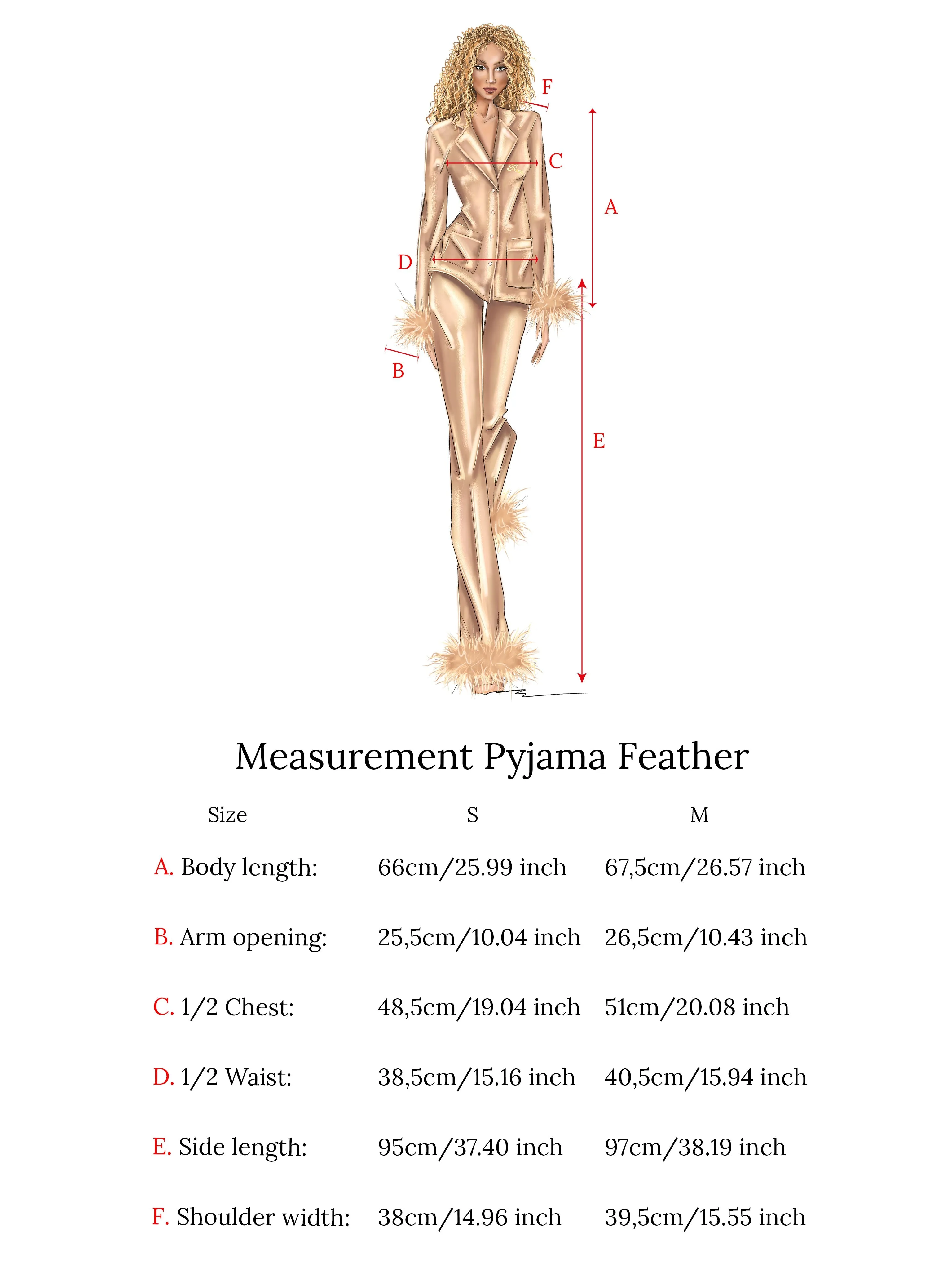 Pyjama Feather Nude