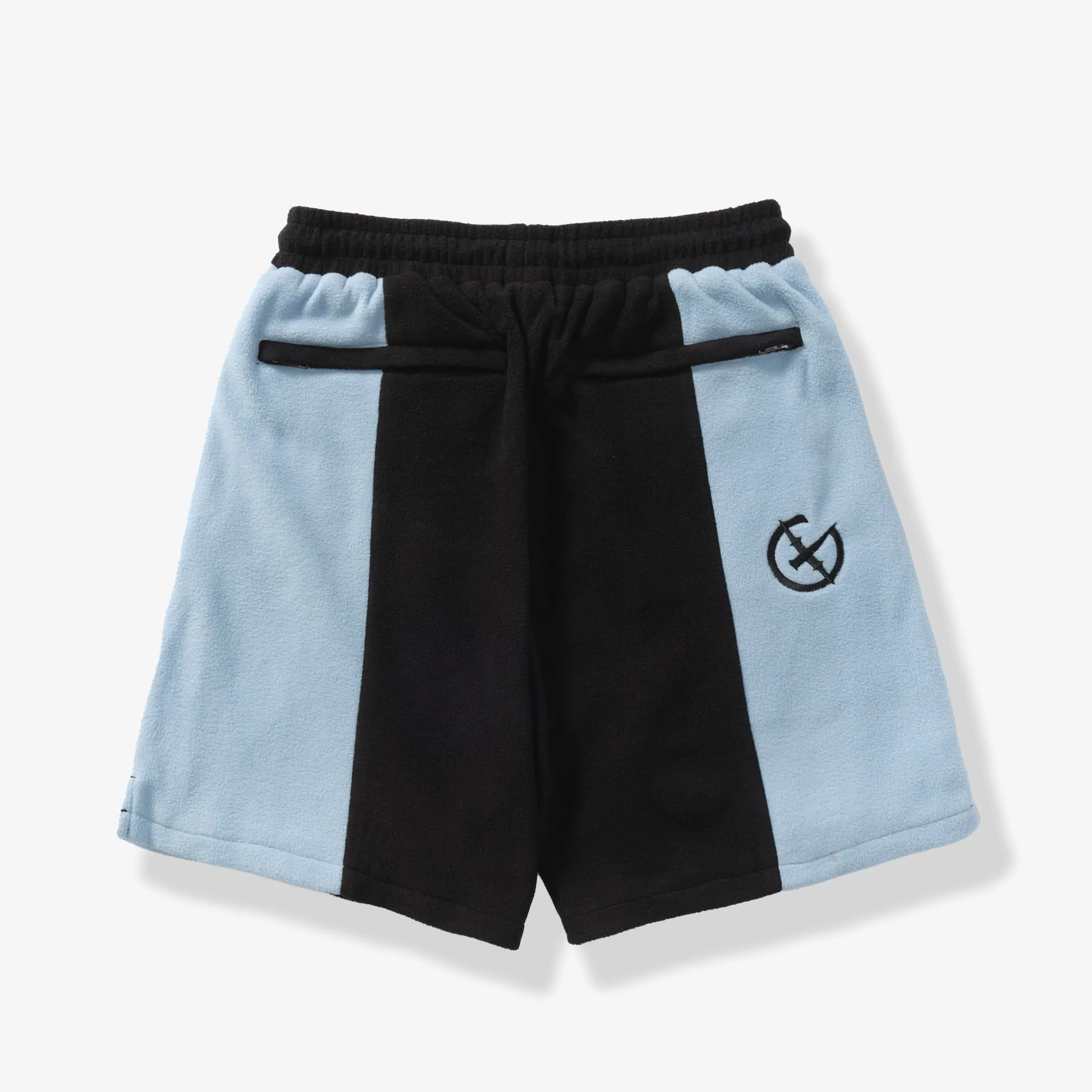 "Chop" Fleece Shorts (light blue)