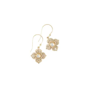 Rainbow Moonstone Bella Flora Earrings