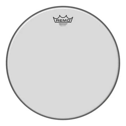 Remo-Pelle Ambassador Smooth White 14"