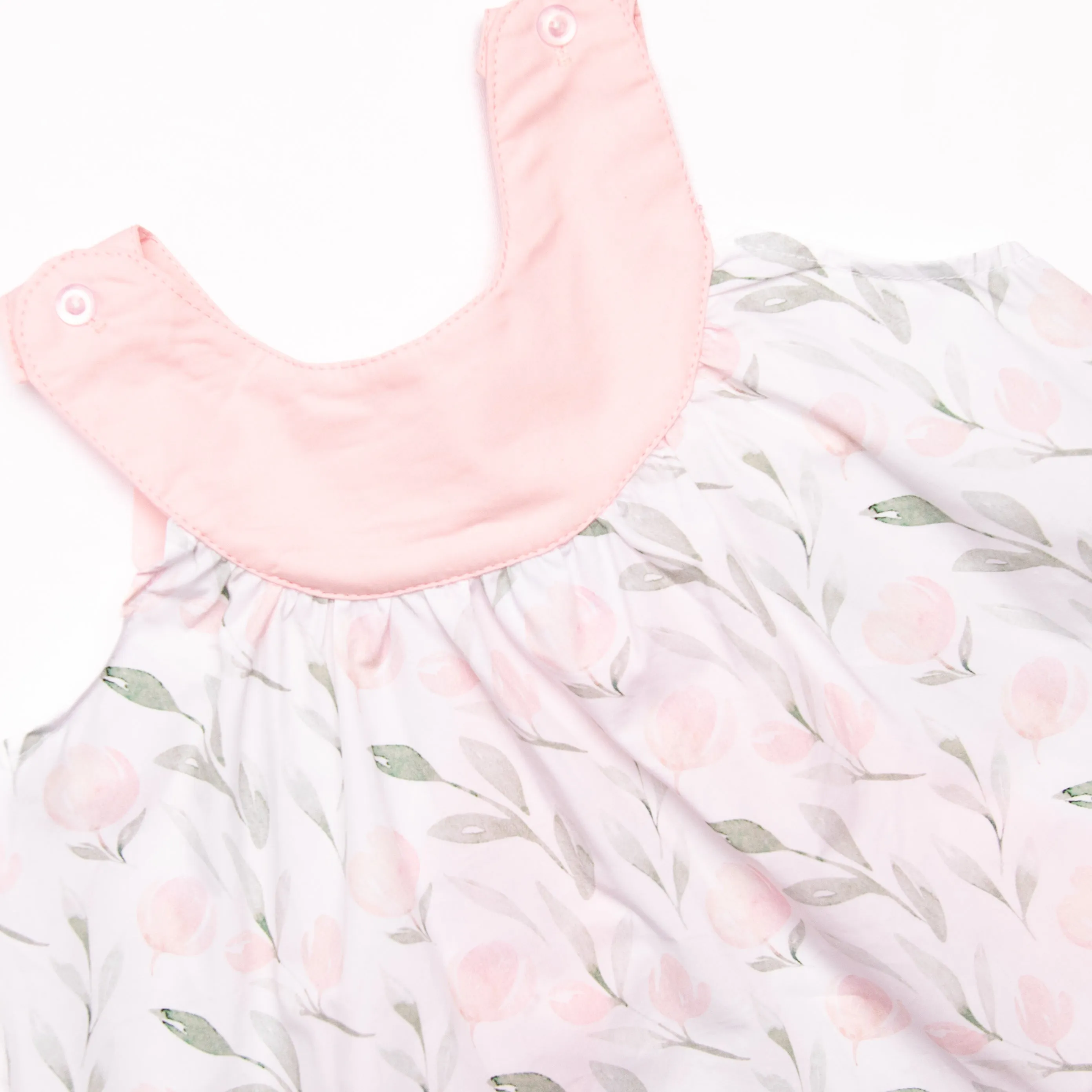 Rhododendron Ruffles Short Set, Pink