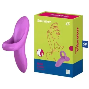 Satisfyer Bold Lover - Dark  USB Rechargeable Finger Stimulator