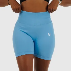 Scrunch Shorts Light Blue
