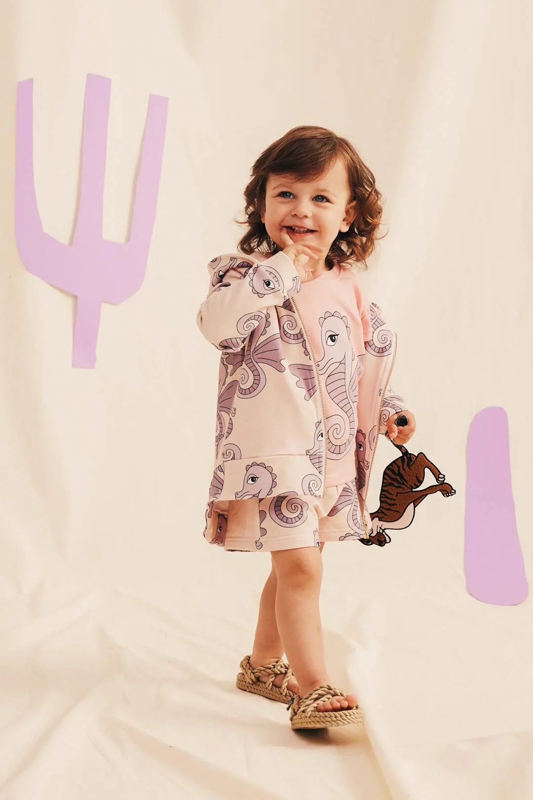 Seahorse Light Paperbag Shorts
