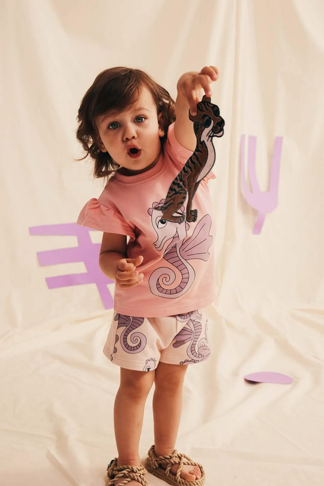 Seahorse Light Paperbag Shorts