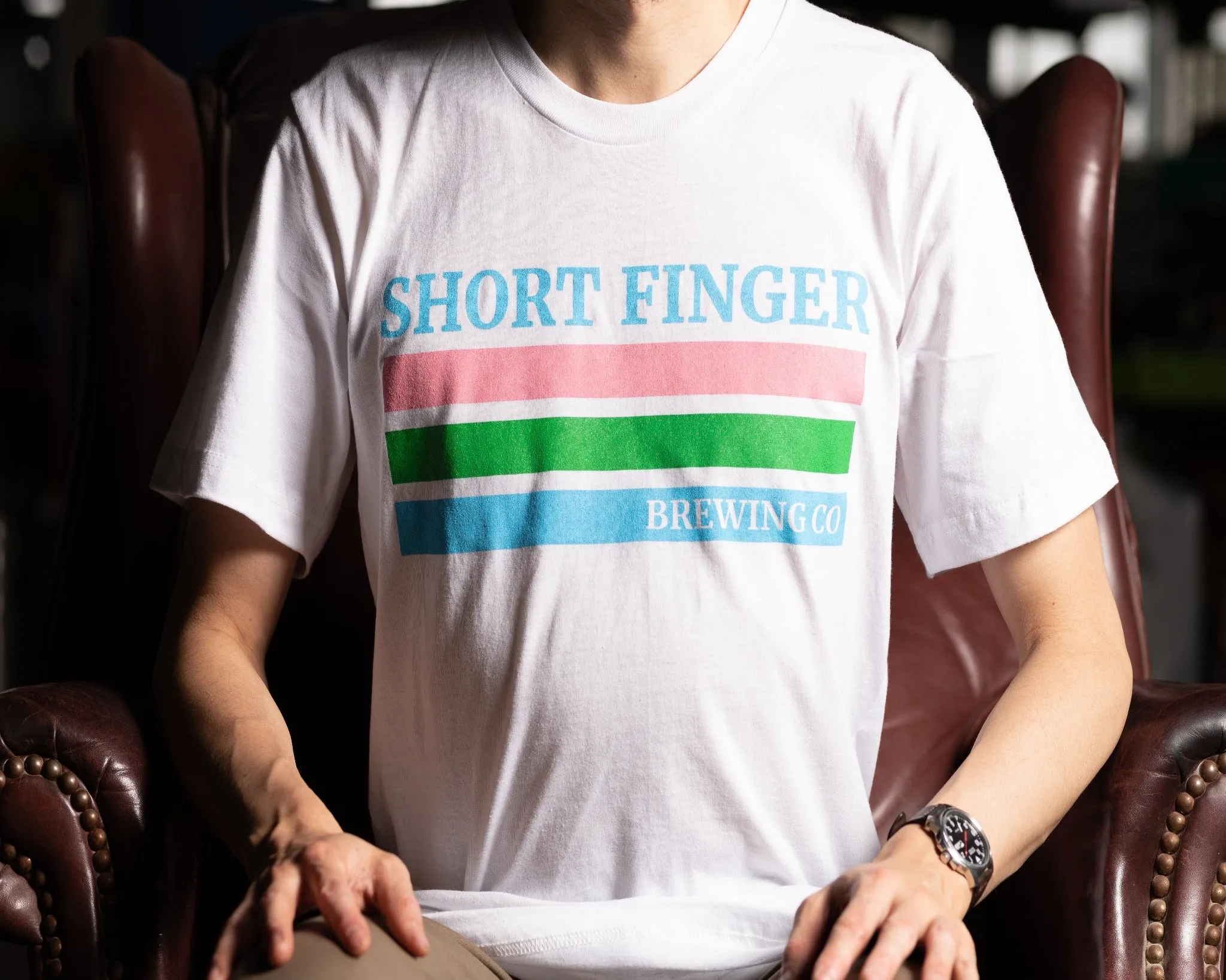 SFBC Three Stripe T-Shirt (White)