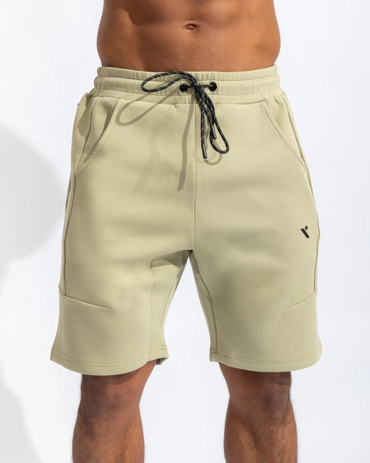 Shield Men Shorts - Light Green