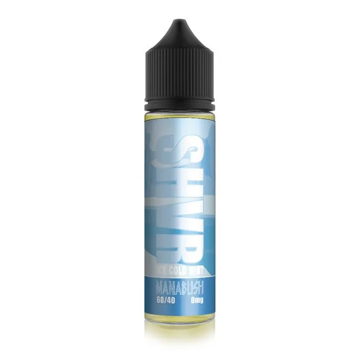 SHVR E-liquid - A Refreshing Blend of Mint and Ice-Cooling by Manabush