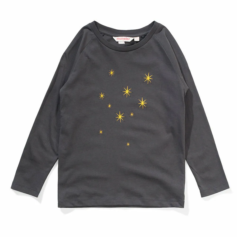 Sirius Ls Tee - Soft Black