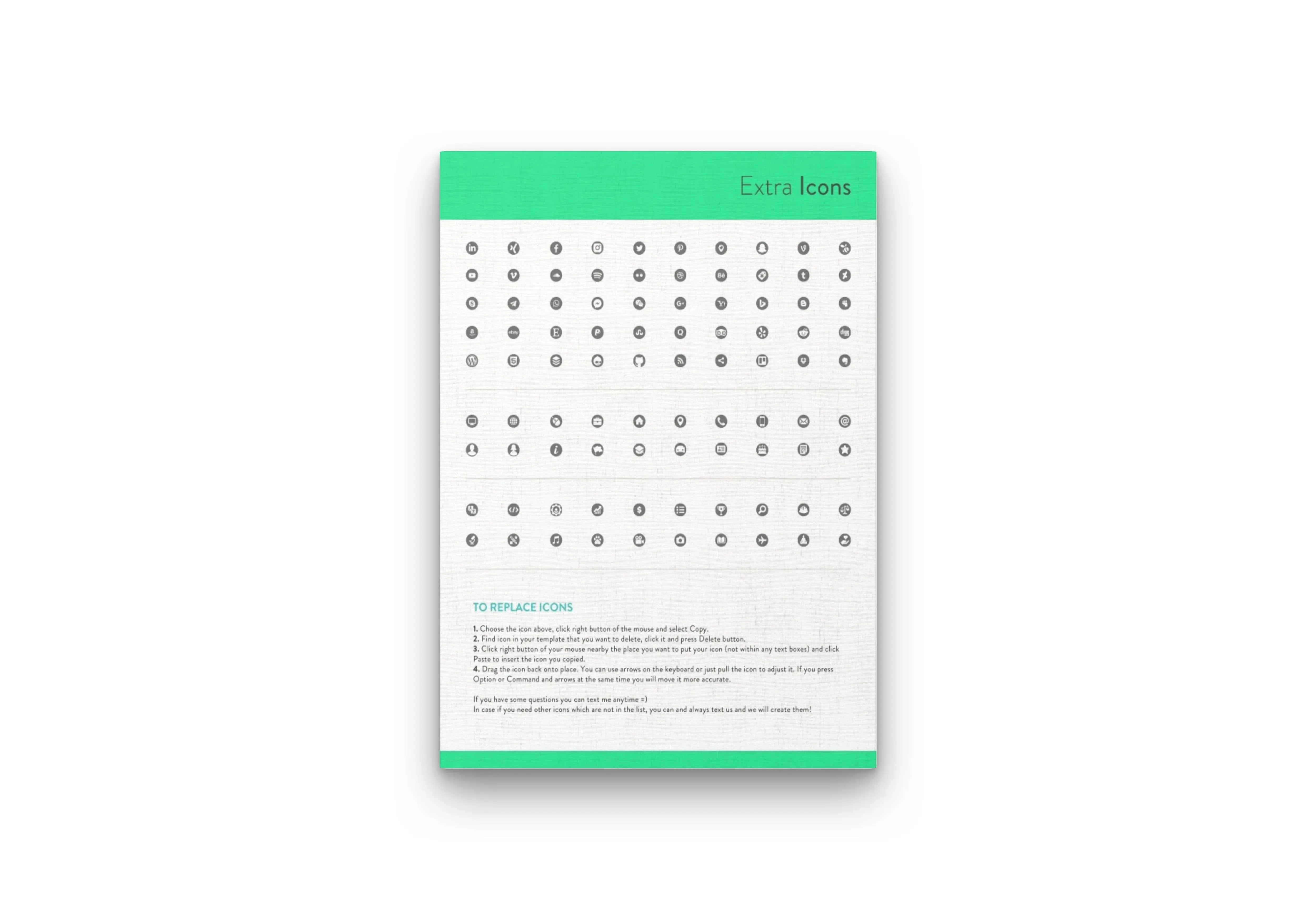 Smooth 3 Page CV, Resume Template