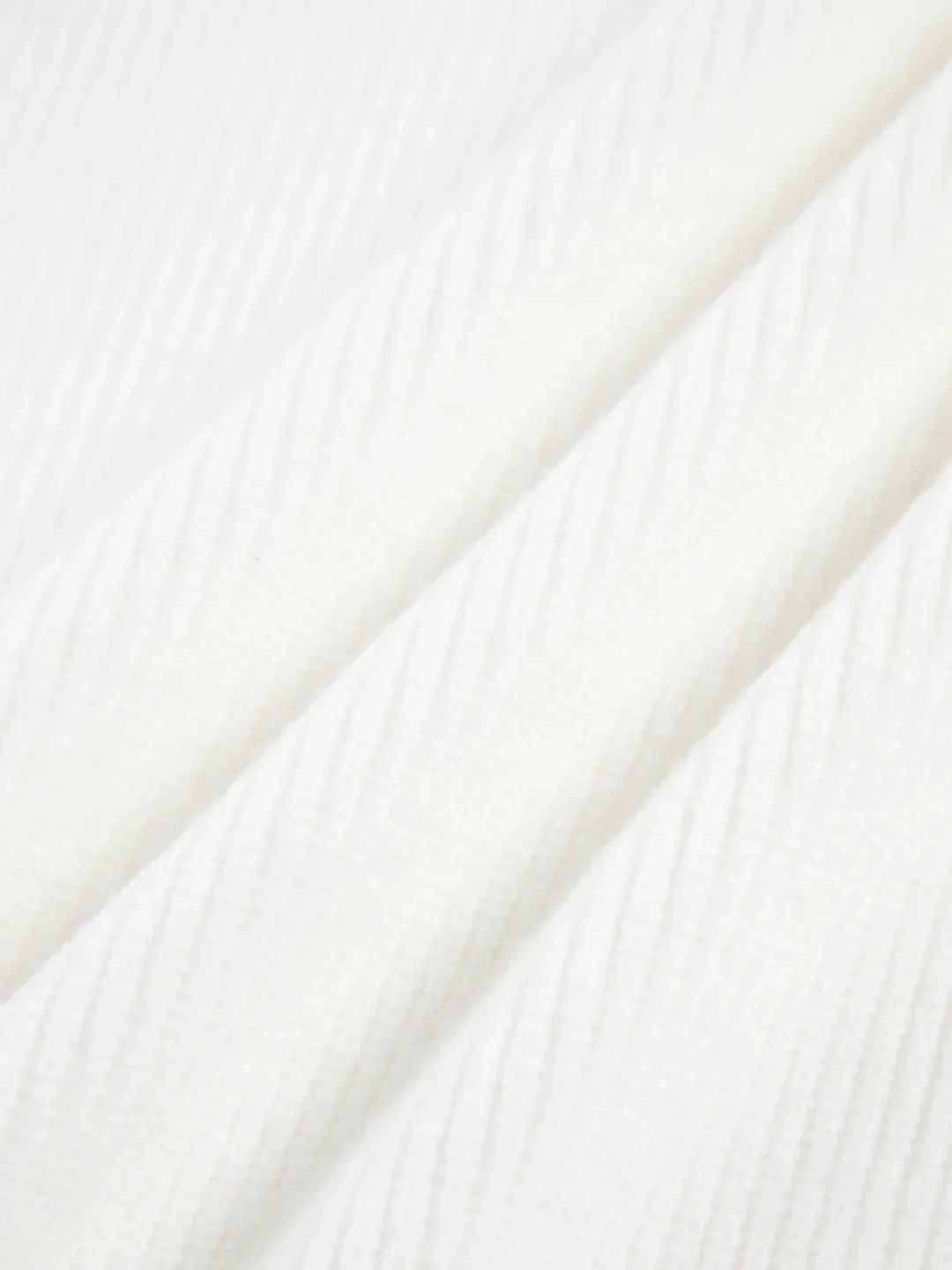 Solid Color Long-sleeved Pearl Oversized Cardigan