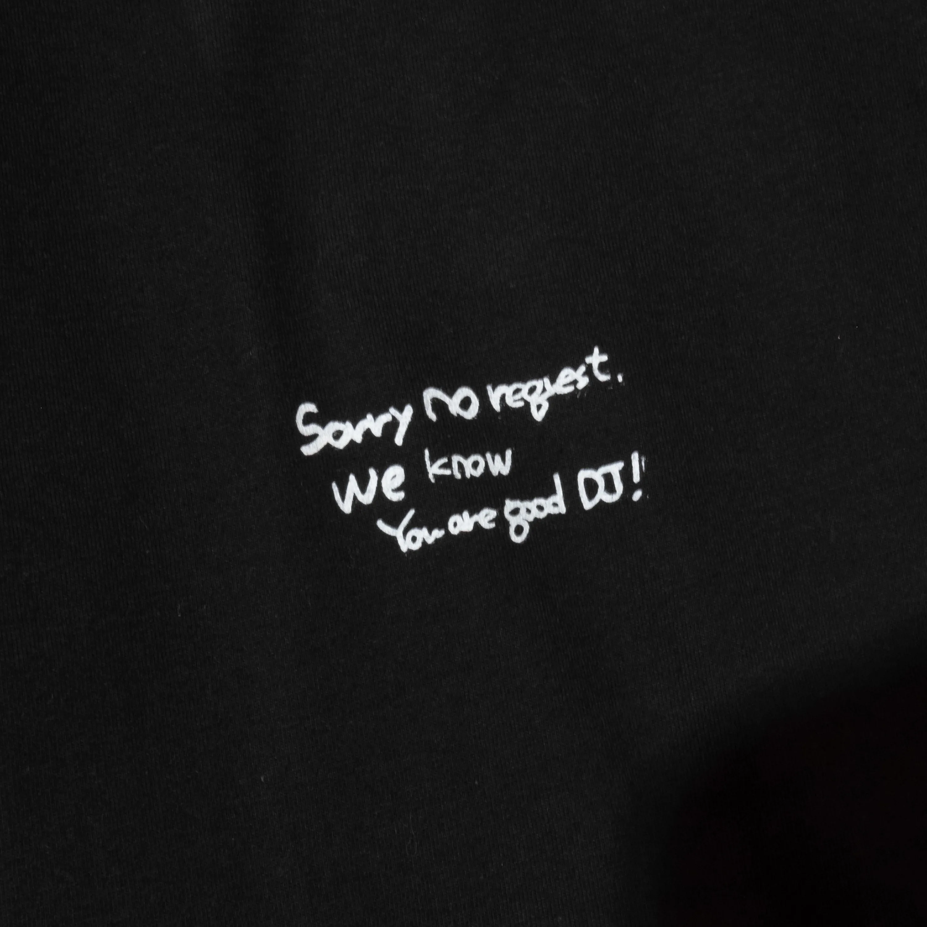 “Sorry No Request” Beatcafe T-Shirts