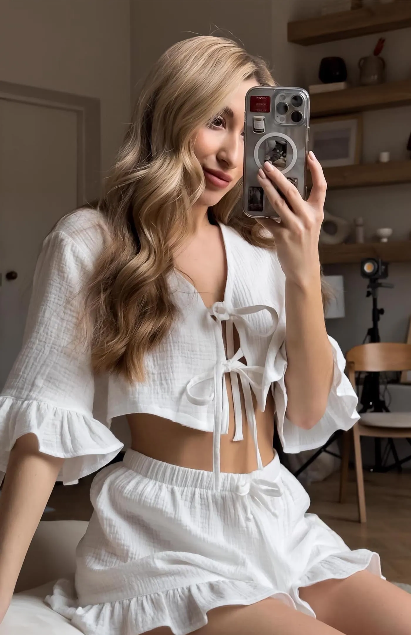Sugar Cotton | 100% Cotton White Co-ords