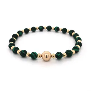 The Tommy Bracelet • Malachite