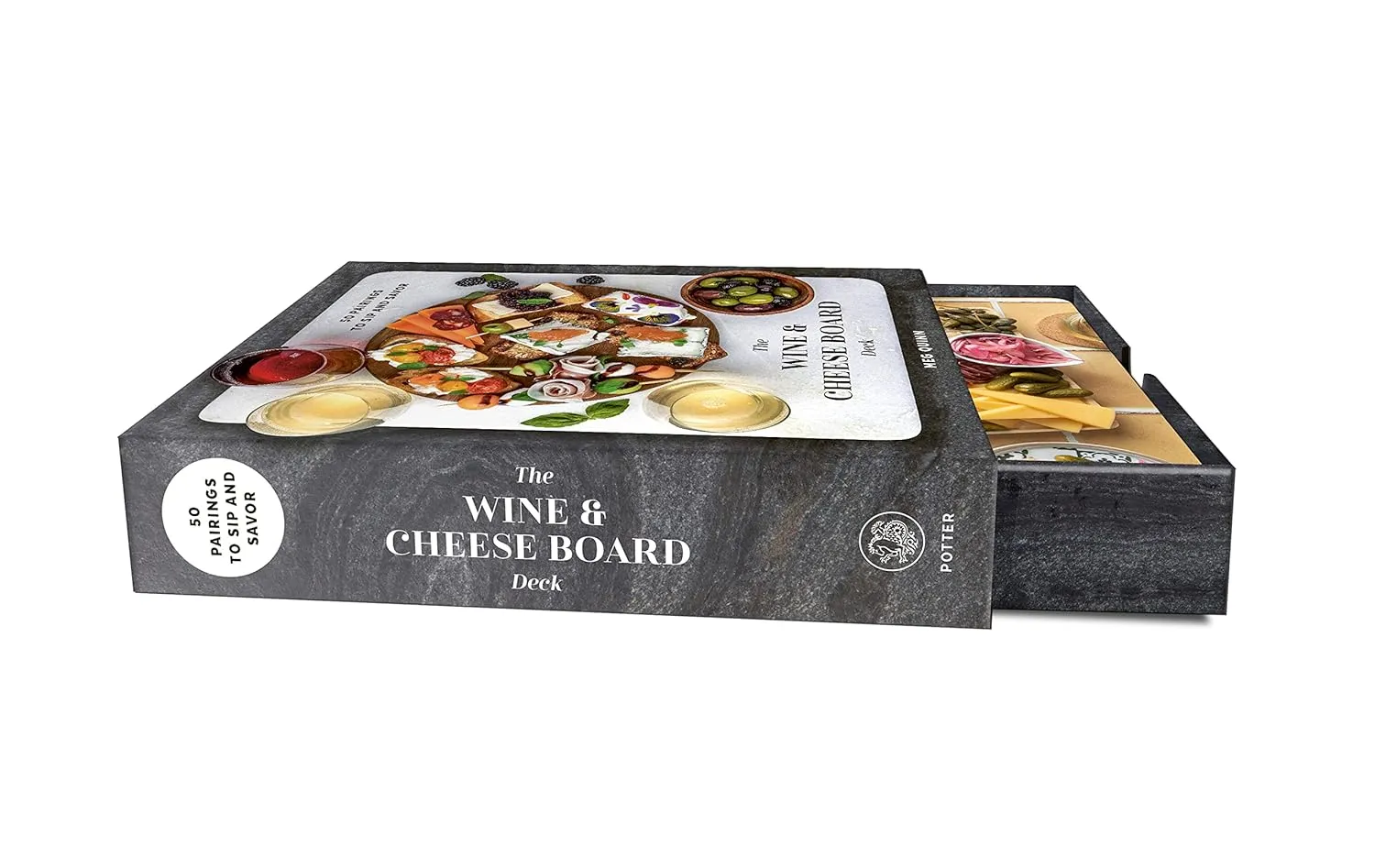 The Wine & Cheese Board Deck: 50 Pairings to Sip and Savor
