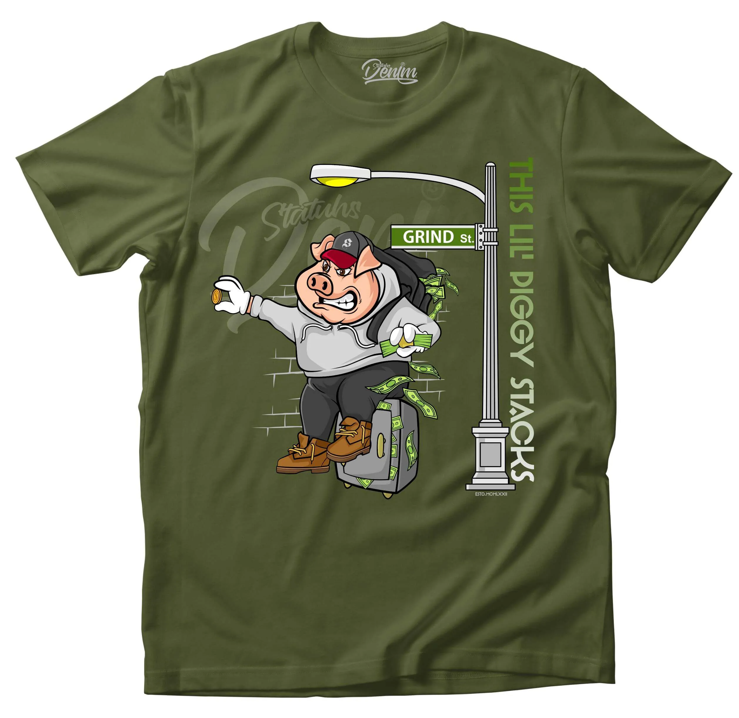 THIS LITTLE PIGGY STACKS TEE
