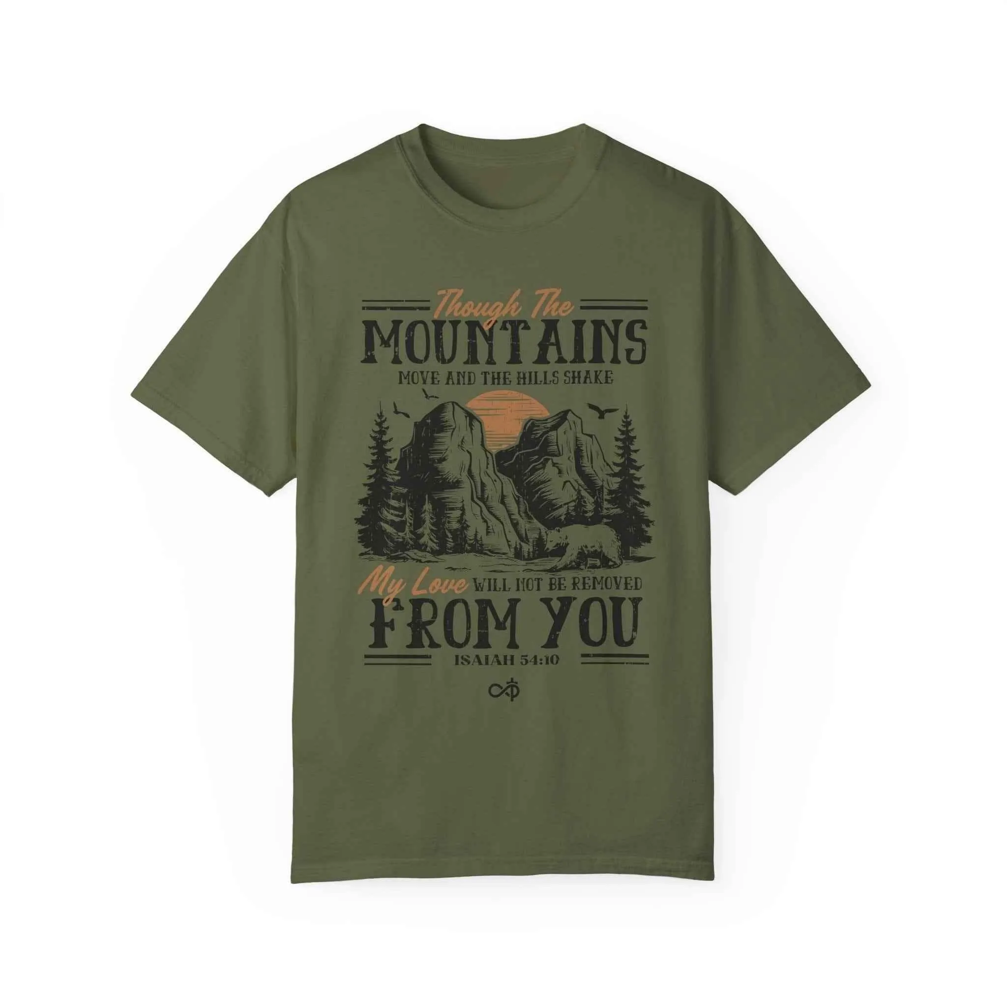 Though The Mountains Unisex Tee