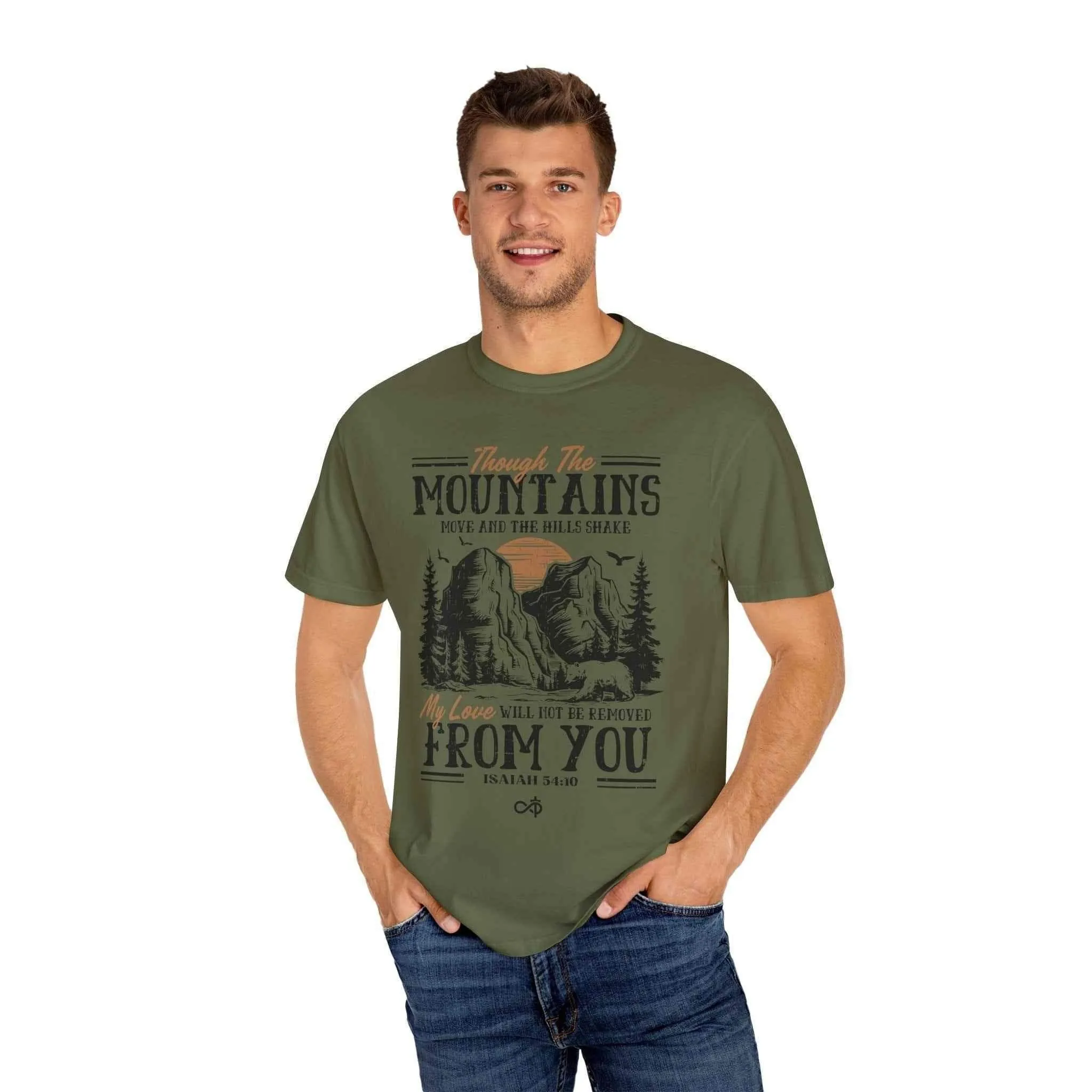 Though The Mountains Unisex Tee