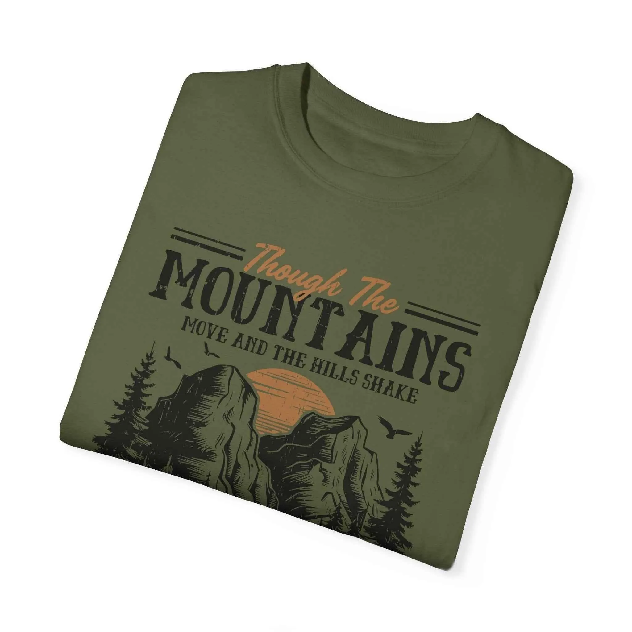 Though The Mountains Unisex Tee