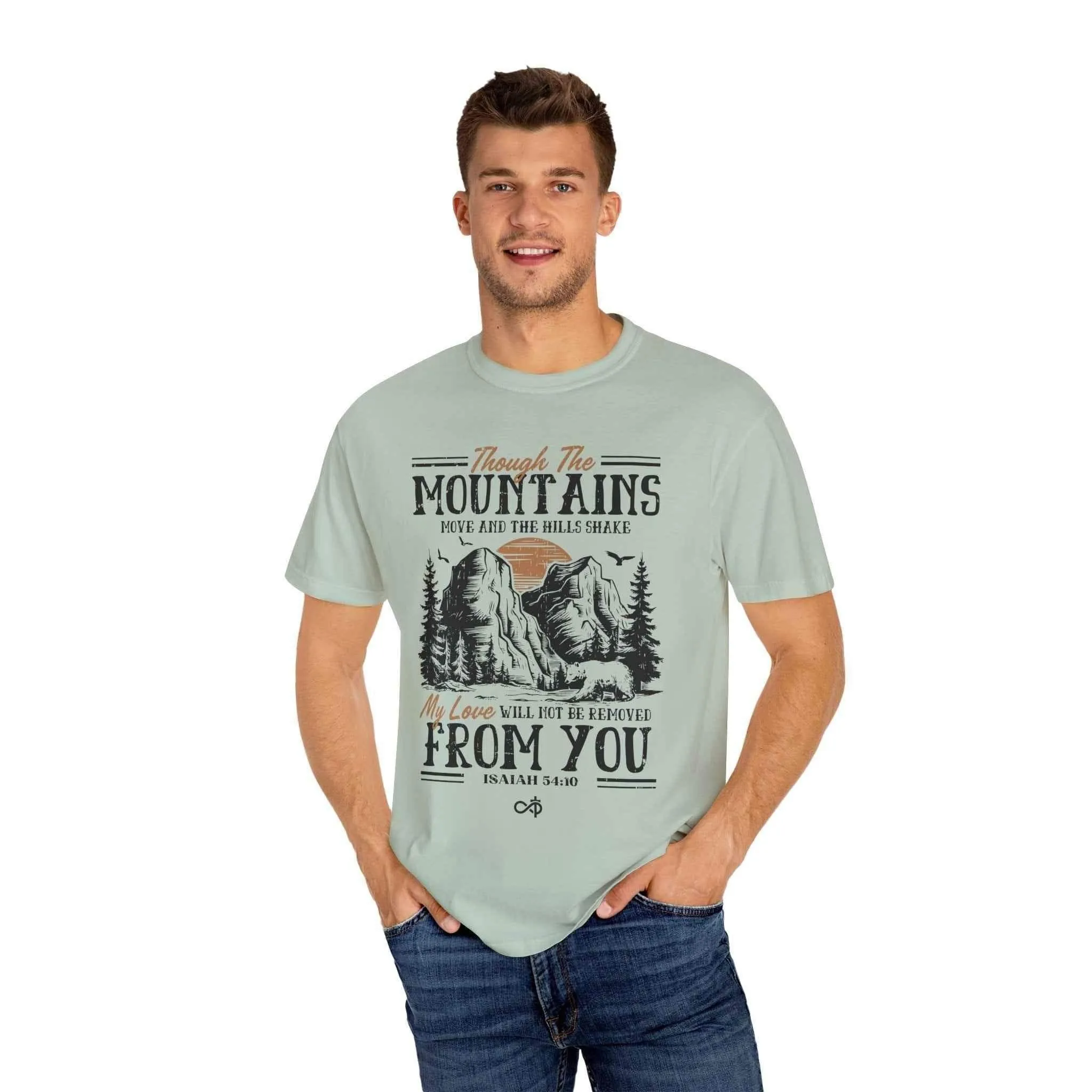 Though The Mountains Unisex Tee