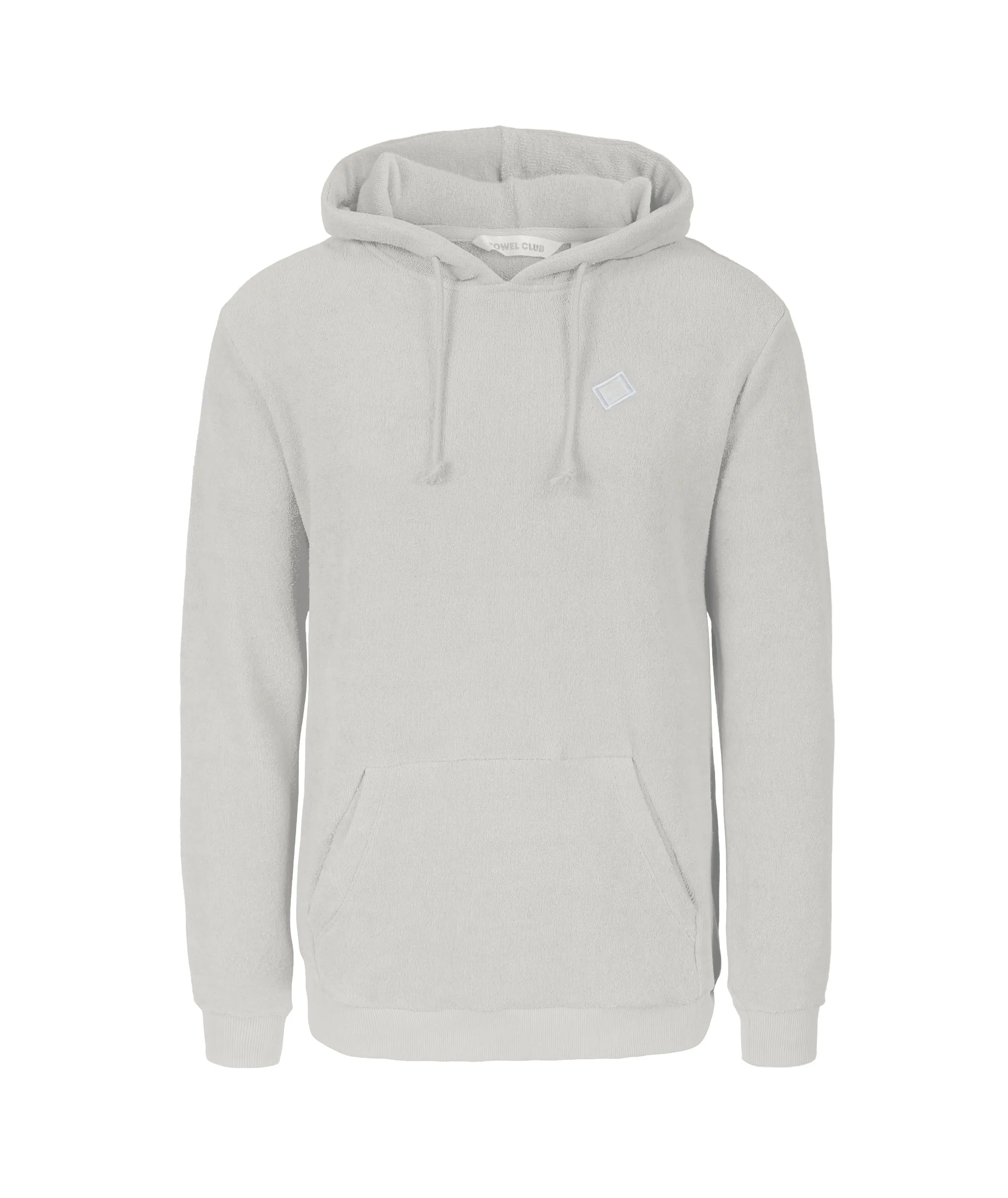 Towel Hoodie Light Grey