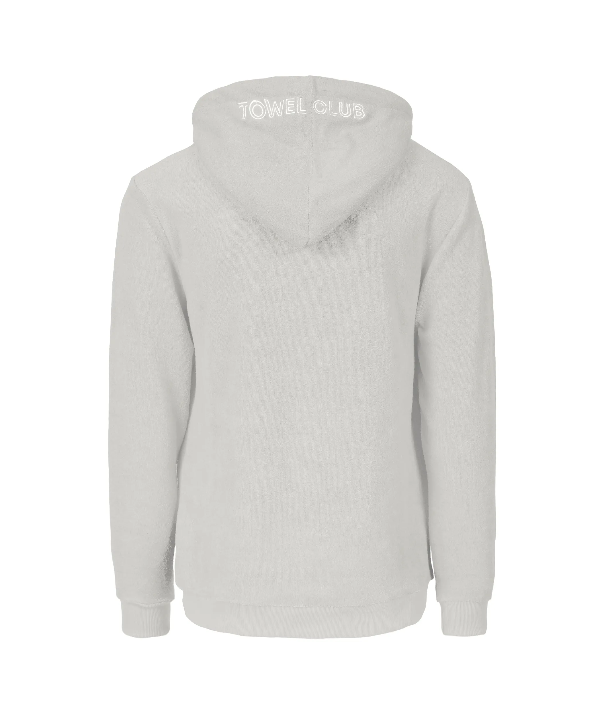 Towel Hoodie Light Grey