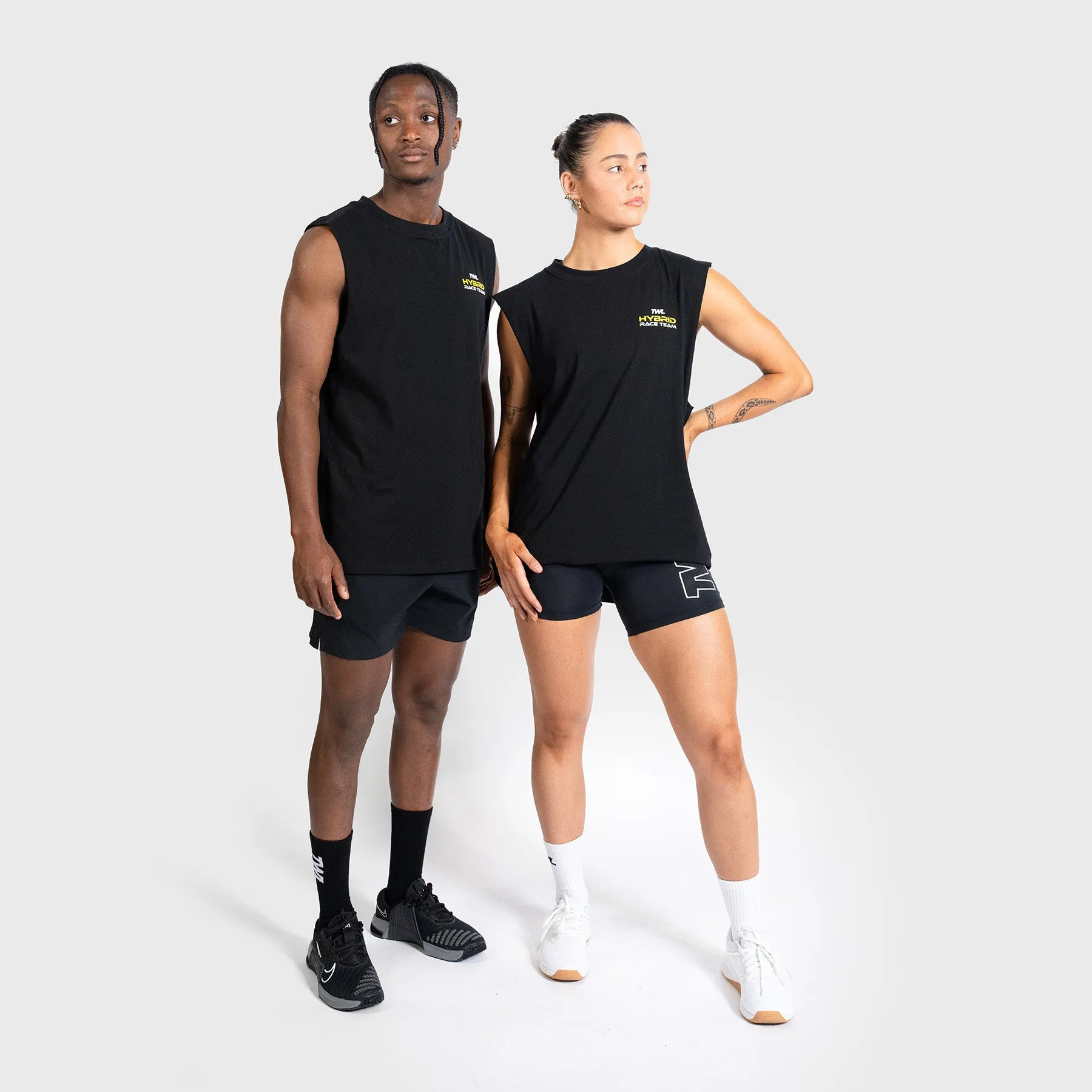 TWL - LIFESTYLE OVERSIZED MUSCLE TANK  - HYBRID RACE TEAM
