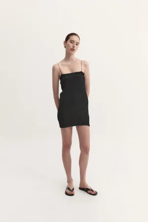 VICTORIA MINI DRESS - BLACK