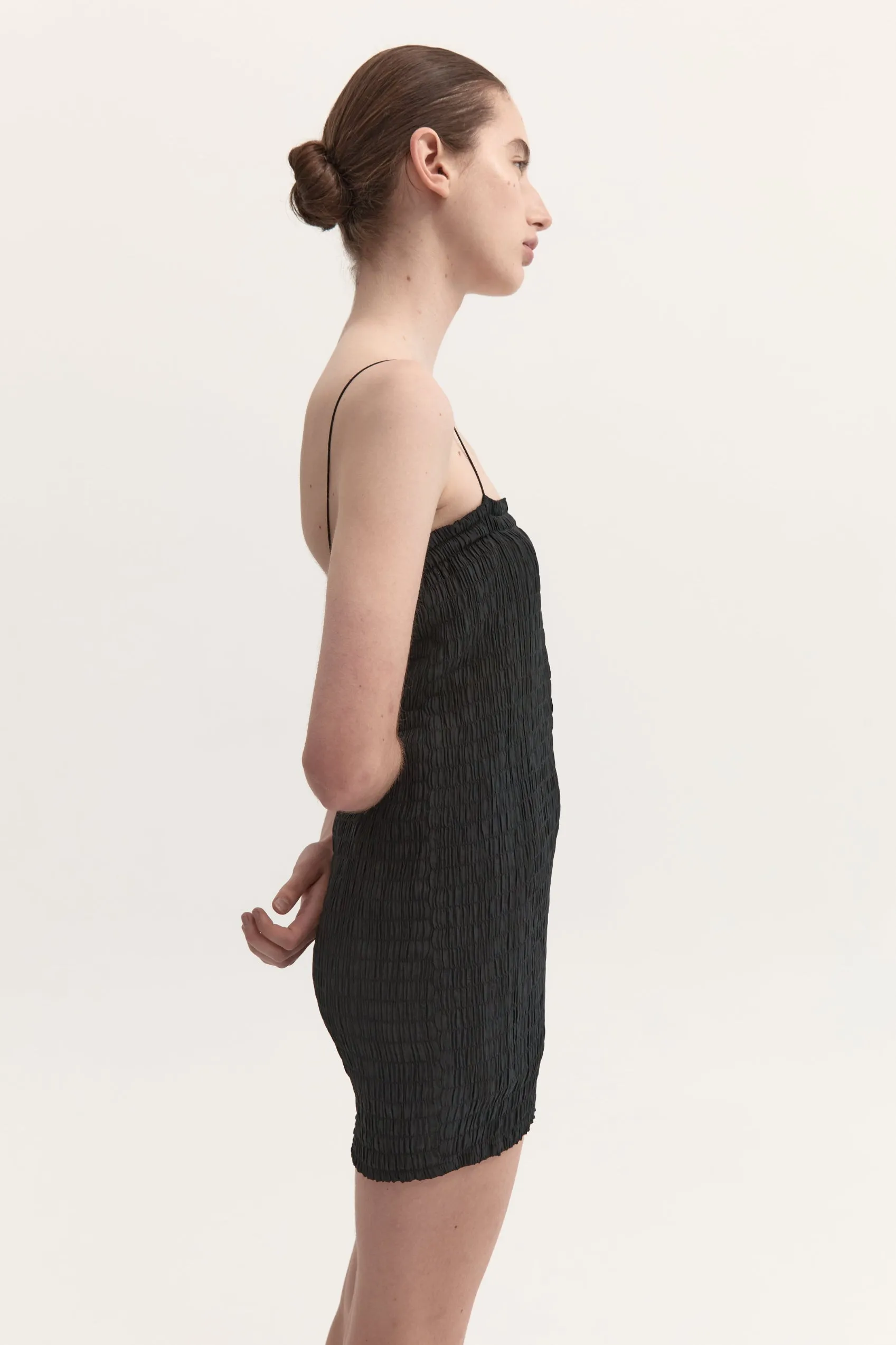 VICTORIA MINI DRESS - BLACK