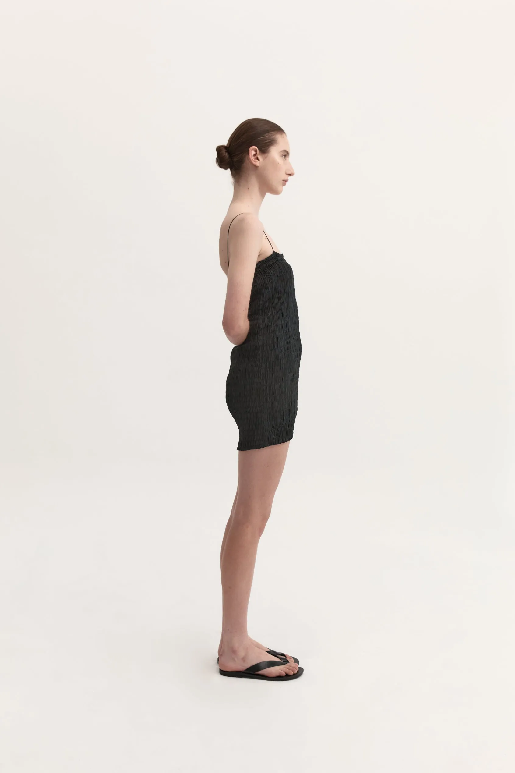 VICTORIA MINI DRESS - BLACK