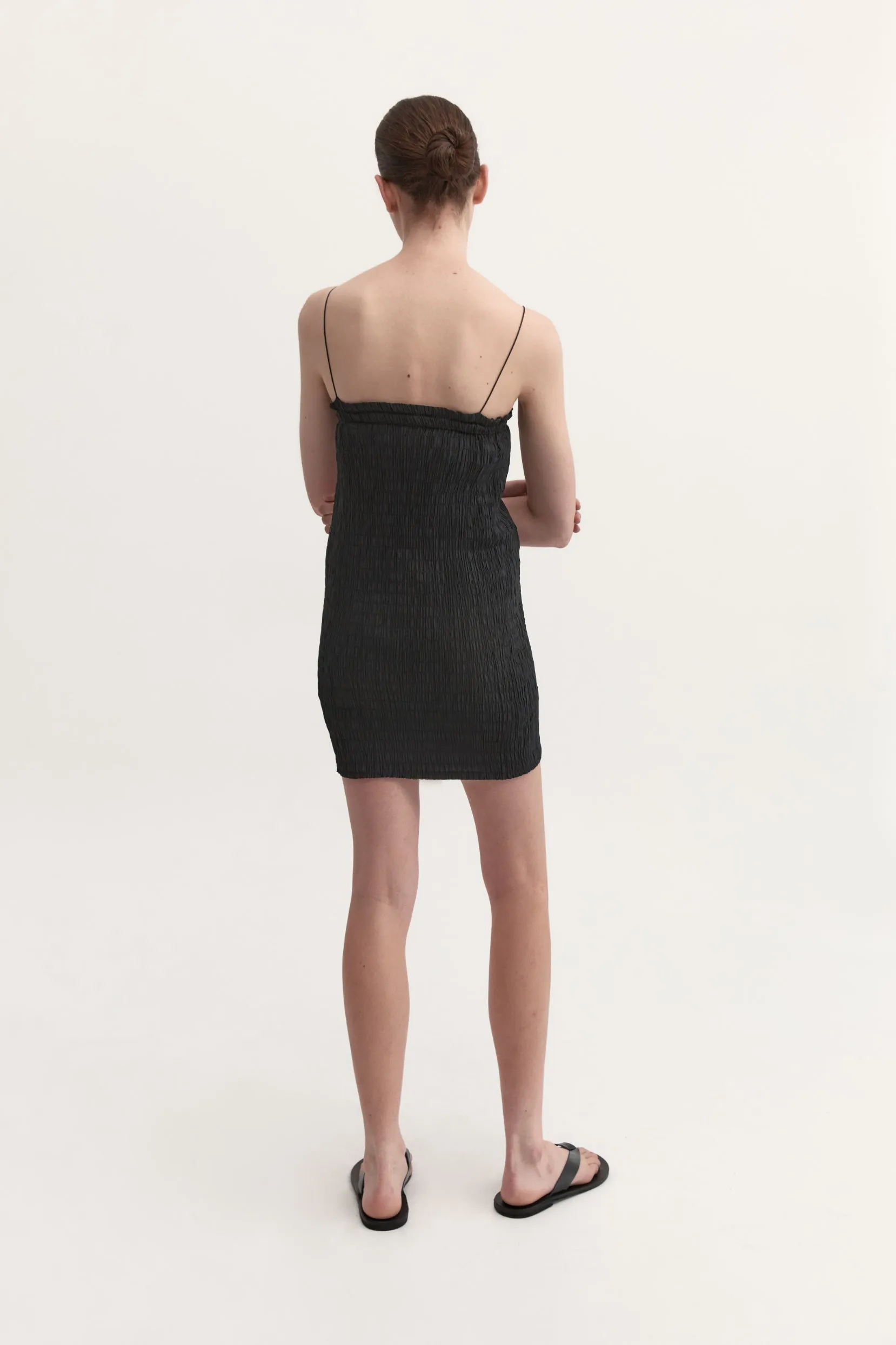 VICTORIA MINI DRESS - BLACK