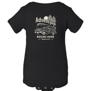 Wagoneer Infant Adventure Begins Onesie