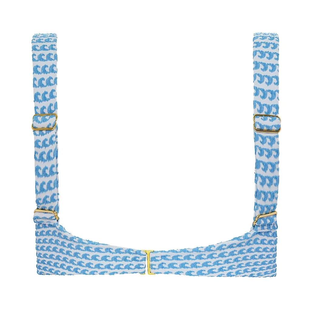 Wave Repeat Hayden Bikini Top
