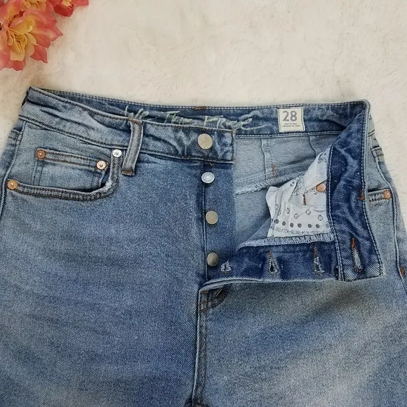 We the Free Denim Bermuda Shorts