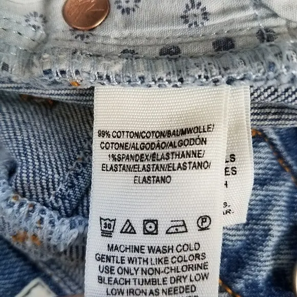 We the Free Denim Bermuda Shorts