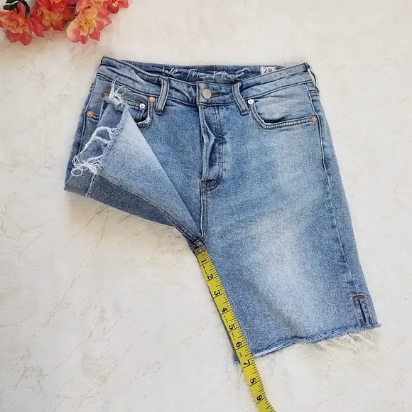 We the Free Denim Bermuda Shorts
